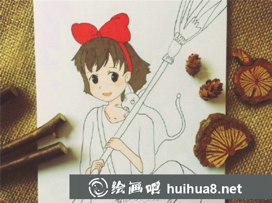 手繪漫畫教程：繪制一個夢幻小精靈