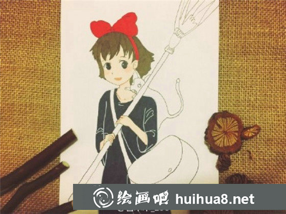 手繪漫畫教程：繪制一個夢幻小精靈