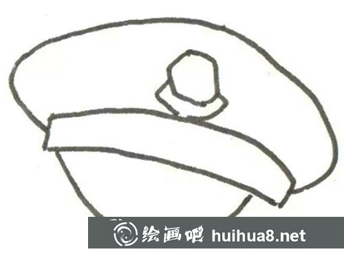 兒童畫教程：警察叔叔兒童畫畫法