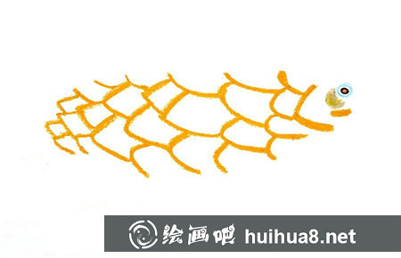 兒童畫魚的畫法