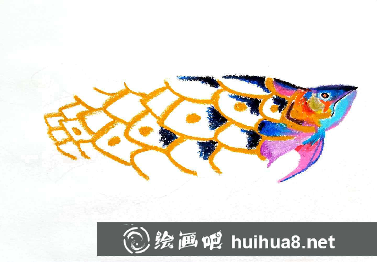 兒童畫魚的畫法