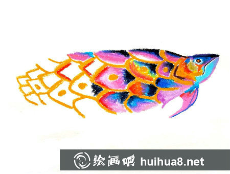 兒童畫魚的畫法