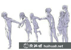 必看少女漫畫牽手畫法教程