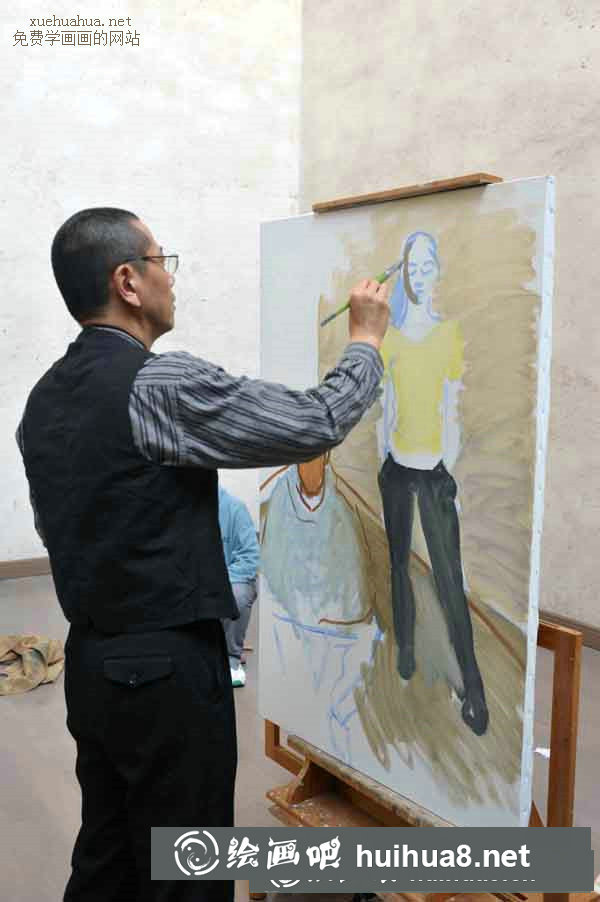 陳丹青油畫(huà)人物作畫(huà)步驟