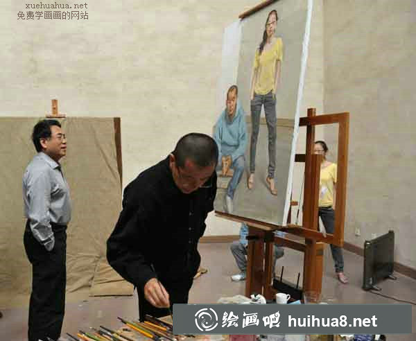 陳丹青油畫(huà)人物作畫(huà)步驟