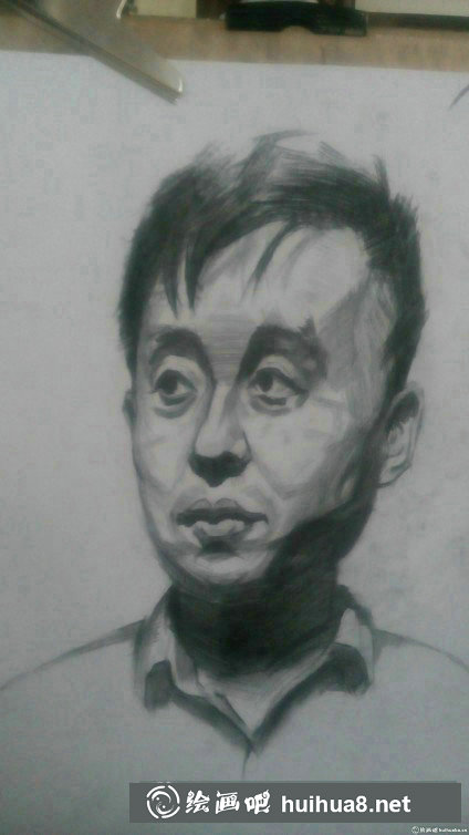美術(shù)聯(lián)考素描不及格卷