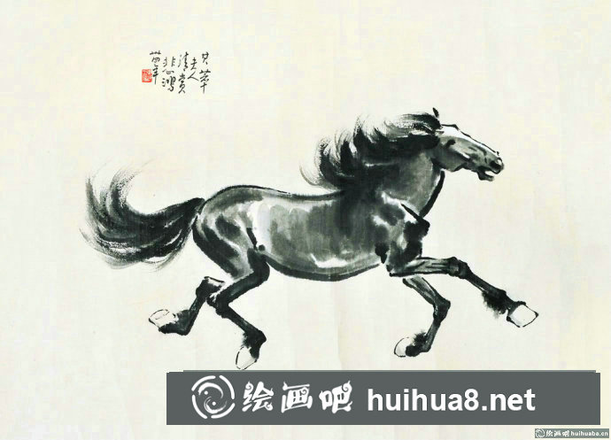 徐悲鴻奔馬圖欣賞【16P】(11)