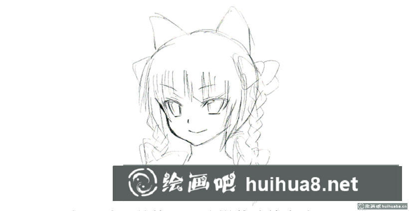 簡單的漫畫少女臉型畫法