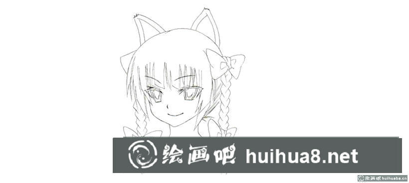簡單的漫畫少女臉型畫法