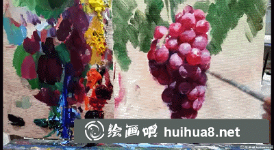 油畫葡萄的畫法