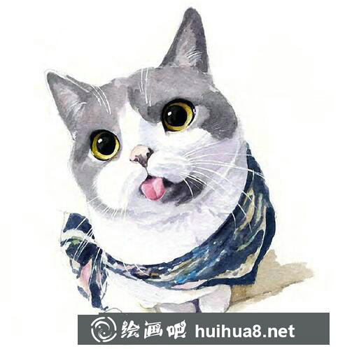 貓咪臨摹圖