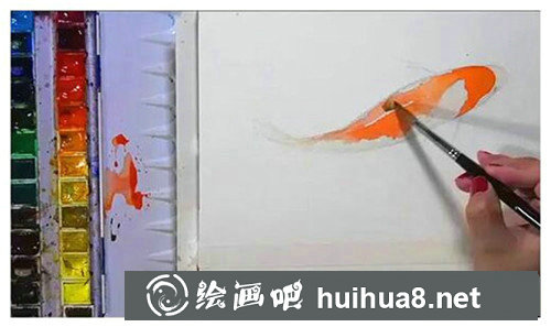 蝴蝶水彩畫