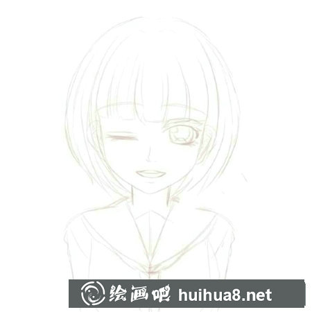 漫畫短發(fā)女孩怎么畫 漫畫短發(fā)女孩怎么畫