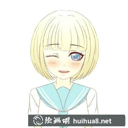 漫畫短發(fā)女孩怎么畫 漫畫短發(fā)女孩怎么畫