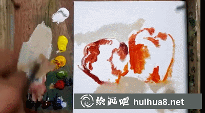 靜物油畫教程之燈籠椒的畫法