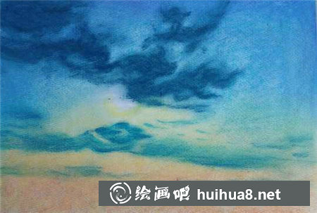 簡(jiǎn)單的色粉畫星空教程