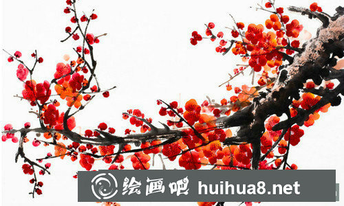 國(guó)畫(huà)梅花畫(huà)法