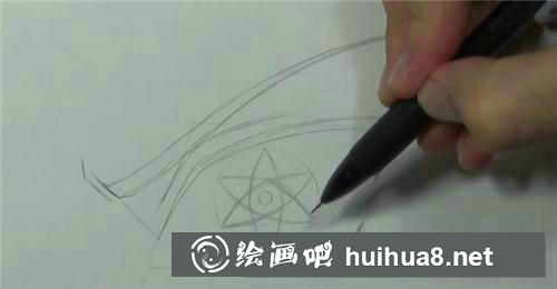 萬(wàn)花筒寫(xiě)輪眼畫(huà)法教程