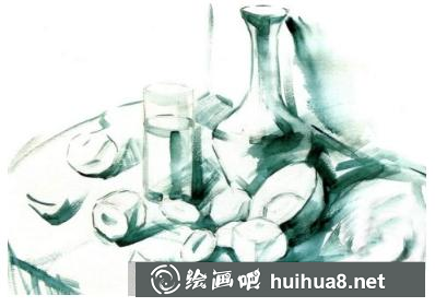 水粉靜物繪畫步驟教程