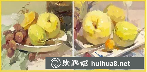 水粉靜物單體繪畫技巧