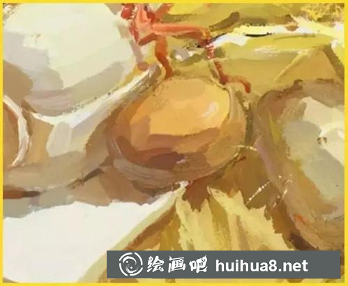 水粉靜物單體繪畫技巧