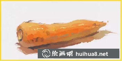 水粉靜物單體繪畫技巧