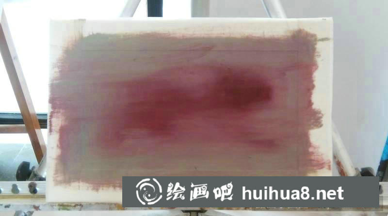 初學(xué)油畫(huà)花朵畫(huà)法步驟