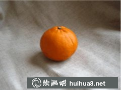 水粉靜物教程：橘色橘子畫法