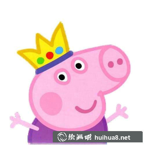 小豬佩奇戶外活動(dòng)簡(jiǎn)筆畫圖片