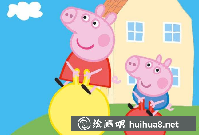 小豬佩奇簡(jiǎn)筆畫圖片大全