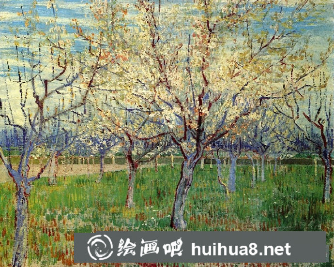 梵高風(fēng)景油畫作品