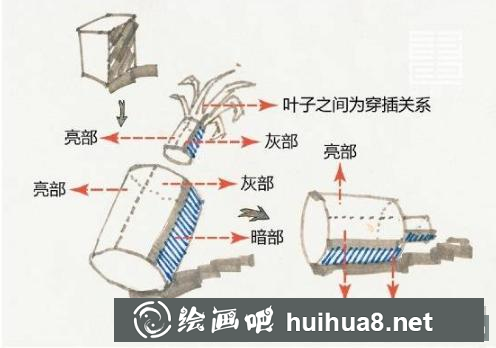 水粉畫菠蘿的畫法