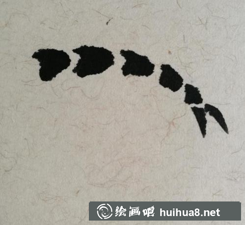 國(guó)畫蝦的畫法步驟