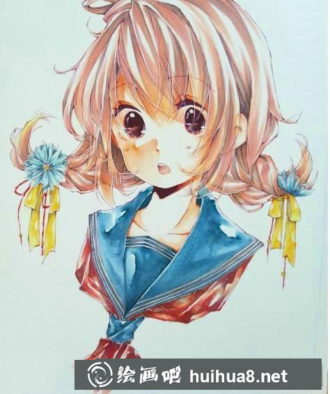 漫畫少女手繪教程