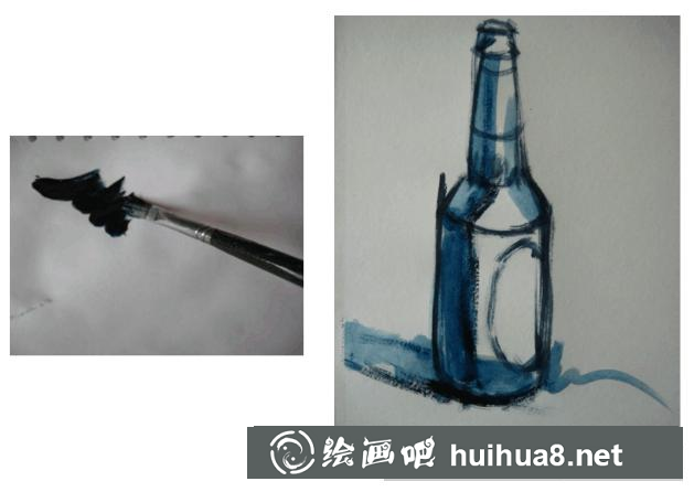 水粉蘋果的畫法