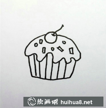薯條簡筆畫