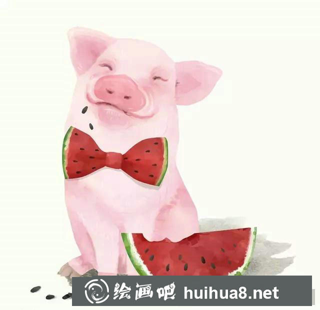 一組可愛(ài)的小動(dòng)物插畫作品欣賞