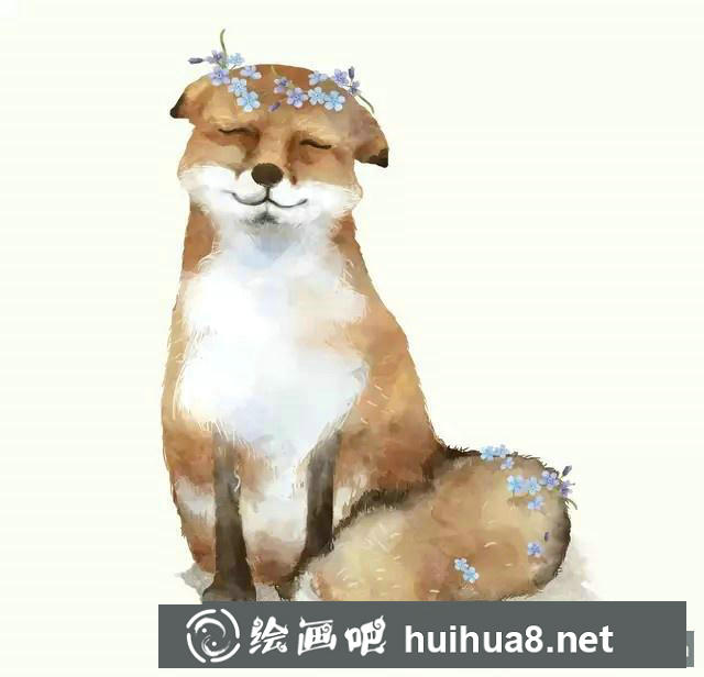 一組可愛的小動(dòng)物插畫作品欣賞