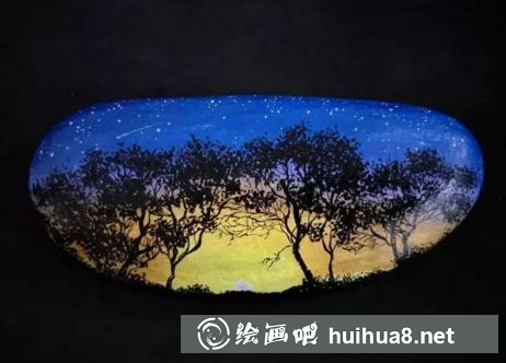 丙烯創(chuàng)意石頭畫怎么畫