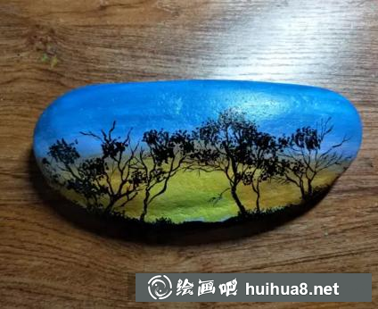 丙烯創(chuàng)意石頭畫怎么畫