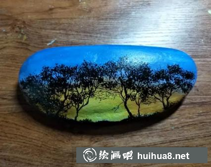 丙烯創(chuàng)意石頭畫怎么畫