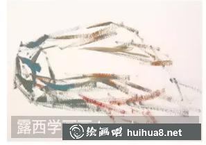 大白菜水粉畫法步驟