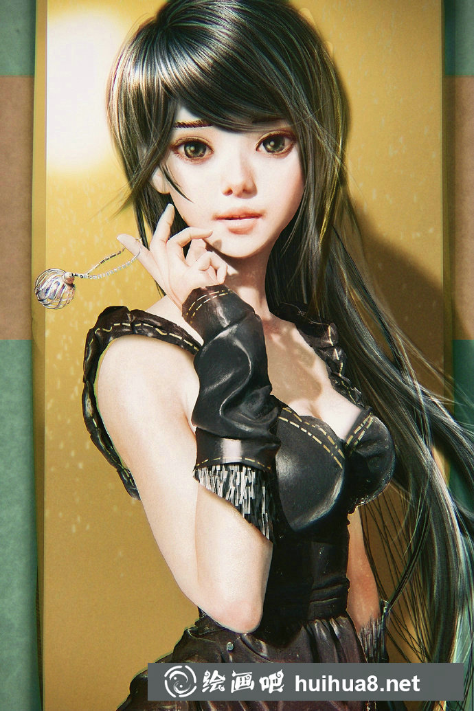 森林中的少女