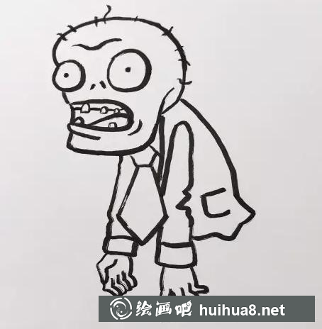 植物大戰(zhàn)僵尸的畫法