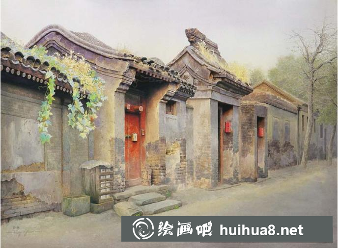黃有維水彩畫作品欣賞
