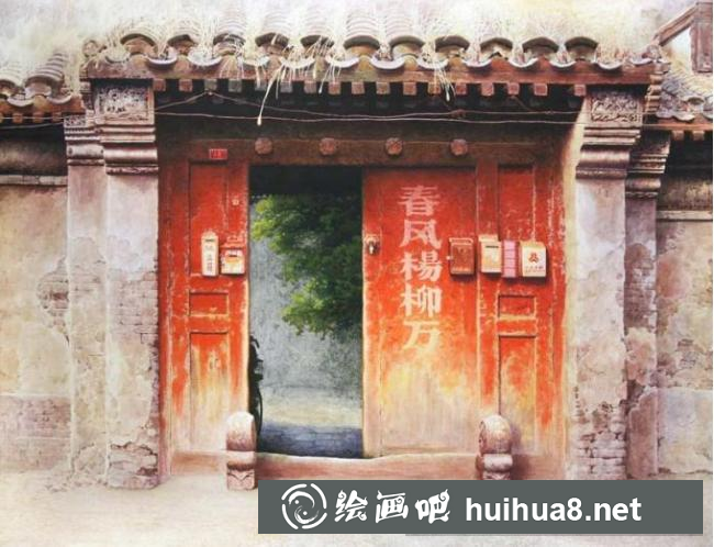 黃有維水彩畫作品欣賞