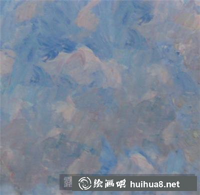水粉畫埃菲爾鐵塔畫法