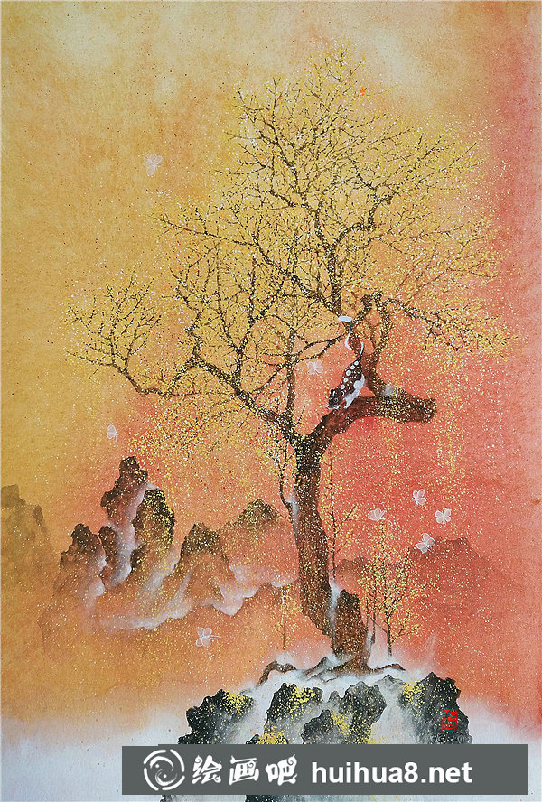 一組中國(guó)風(fēng)手繪插畫(huà)作品欣賞