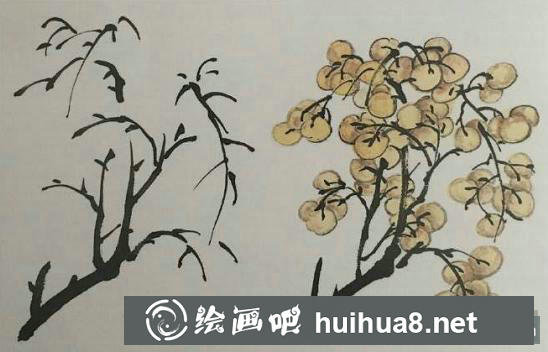 國畫葡萄的畫法教程