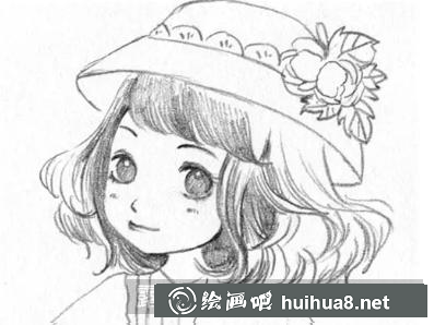 教你畫可愛少女